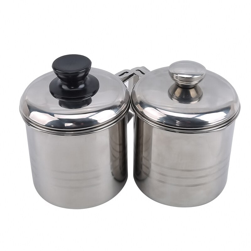 1.2 Liter Stainless Steel Oil Filter Pot