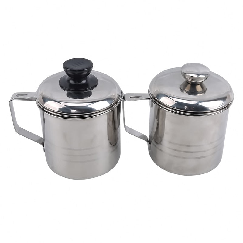 1.2 Liter Stainless Steel Oil Filter Pot